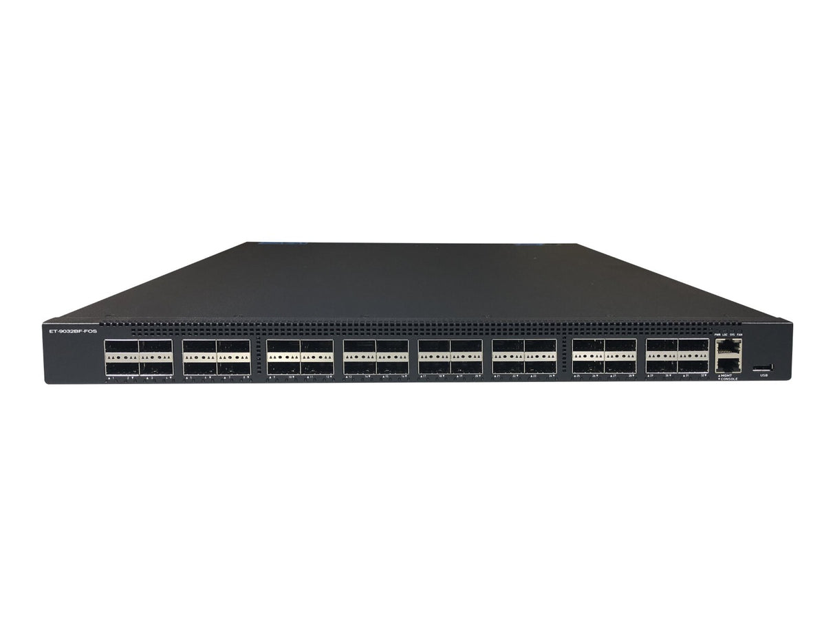 NEW Fujitsu PSwitch 4032P ET-9032BF-FOS 32-Port 40GbE QSFP+ Port L2/3 1U Switch
