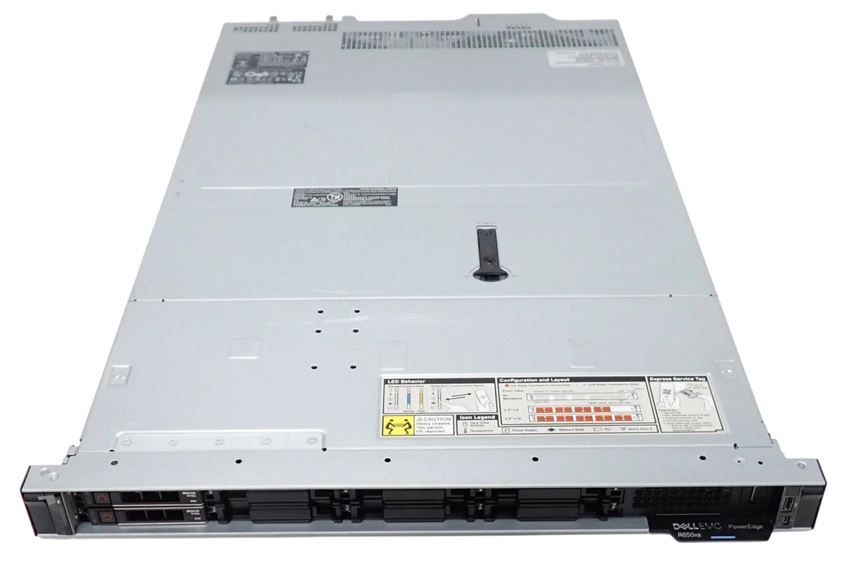 Dell PowerEdge R650xs 2x 16C Gold 6326 512GB RAM 2x 960GB SSD 8-Bay 1U Server
