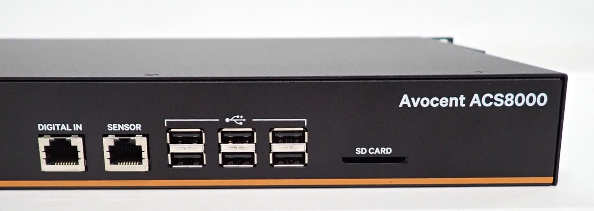 Vertiv Avocent ACS8000 8-Port Console Server DAC Dual AC PSU ACS8008DAC