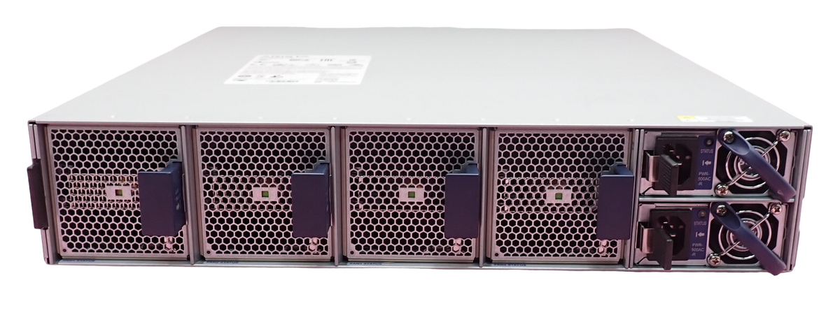 Arista DCS-7050SX2-128-R 7050X2 96x 1/10GbE SFP + 8x 40GbE QSFP+ Port Switch B2F