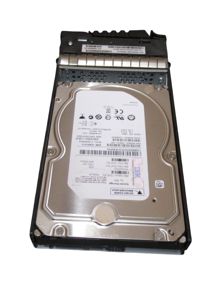 IBM 00AT302 12X5162 2TB 7200RPM 128MB 6Gb/s 3.5" Hot-Swap Internal Hard Drive