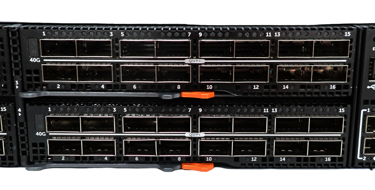 Dell Networking S6100-ON RA Modular Switch 4x 16x 40G QSFP+ Modules OS9