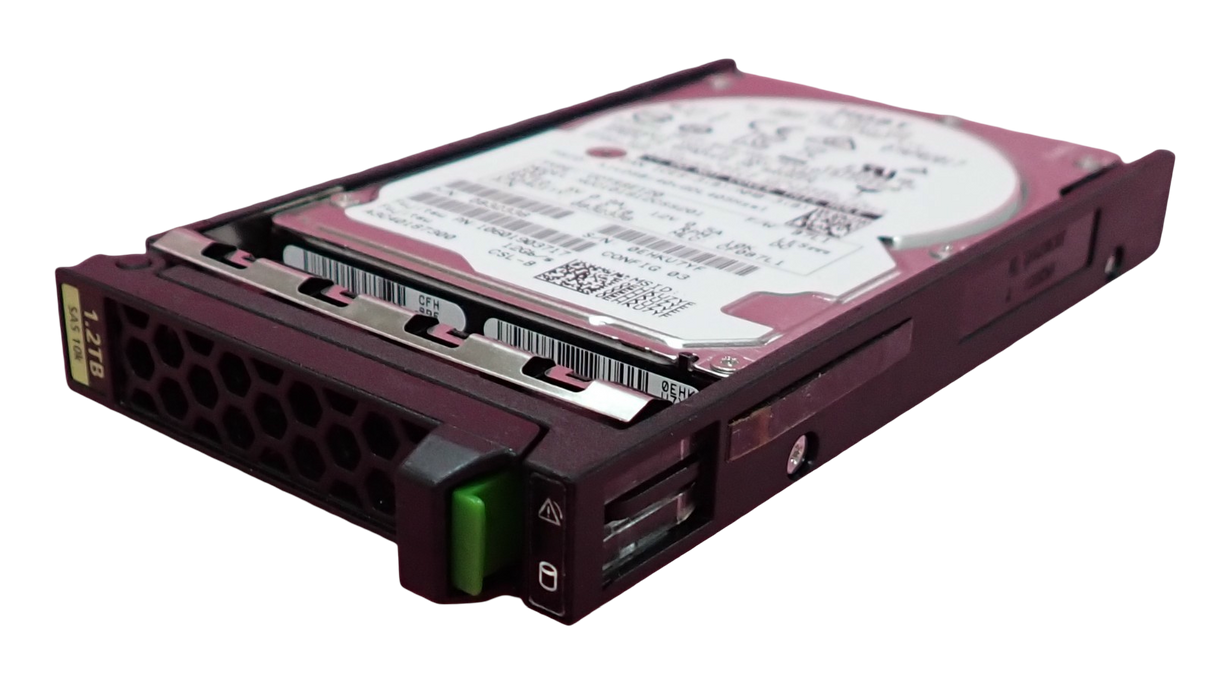 Fujitsu 1.2TB 10K 2.5" SAS 12G 512N SED HotPlug Hard Drive HDD S26361-F5581-L112