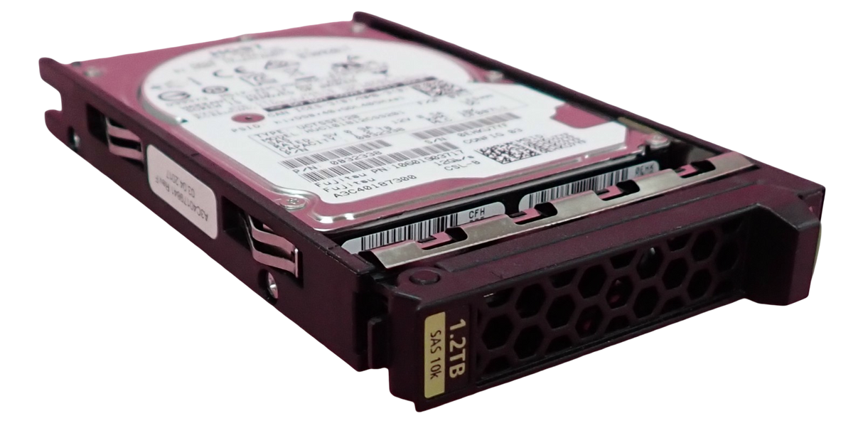 Fujitsu 1.2TB 10K 2.5" SAS 12G 512N SED HotPlug Hard Drive HDD S26361-F5581-L112