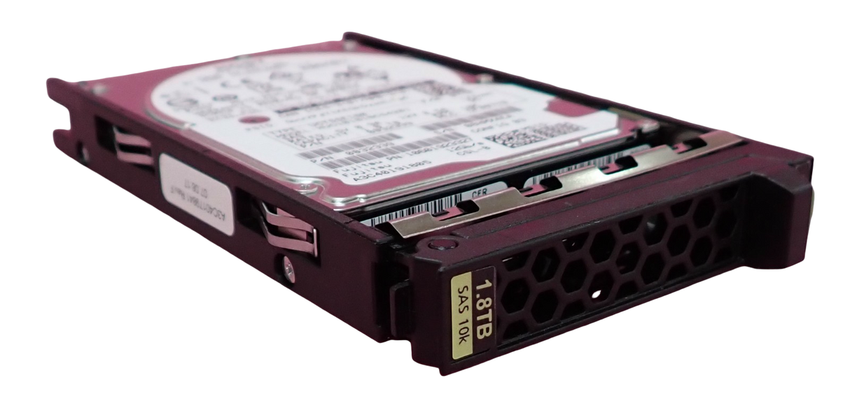 Fujitsu 1.8TB 10K SAS 12G 512e SED 2.5" HotPlug HDD Hard Drive S26361-F5582-L118