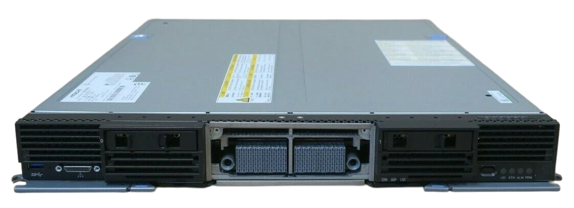 Hitachi CB520X Double Width Server Blade CTO Dual CPU 48x RAM Slot 2x HDD Bay
