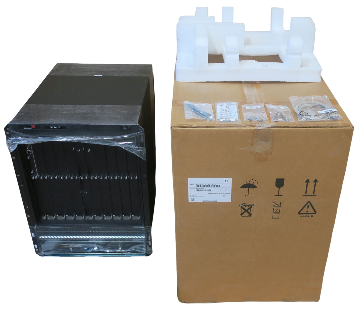NEW Brocade MLXe-16 16-Slot Router Chassis BR-MLXE-16-MR2-M-AC + 1x BR-MLX-MR2-M