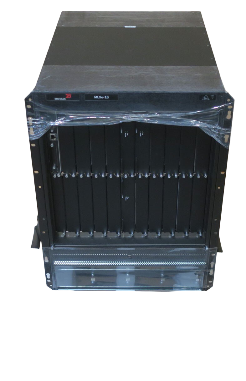 NEW Brocade MLXe-16 16-Slot Router Chassis BR-MLXE-16-MR2-M-AC + 1x BR-MLX-MR2-M