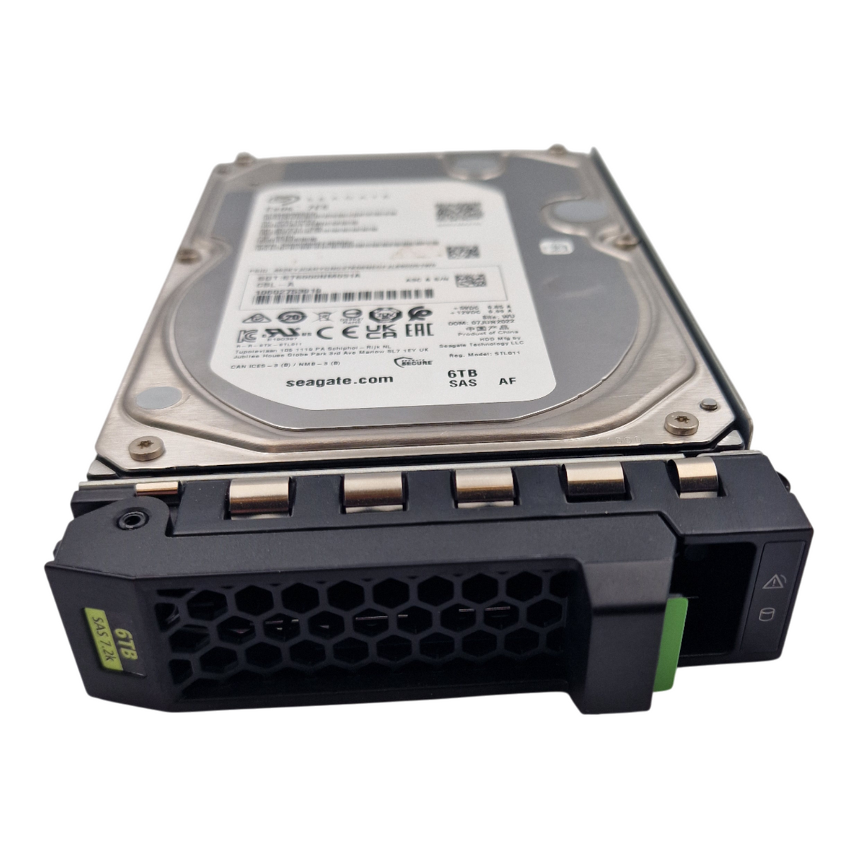 Fujitsu Primergy 6TB 7.2K 3.5" SAS 12G Hot-Plug Hard Drive HDD S26361-F5911-L600