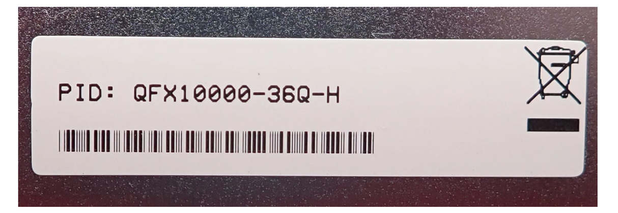 Juniper QFX10000-36Q 36x 40GbE QSFP+/12x 100GbE QSFP28/144x 10GE QSFP+ Line Card