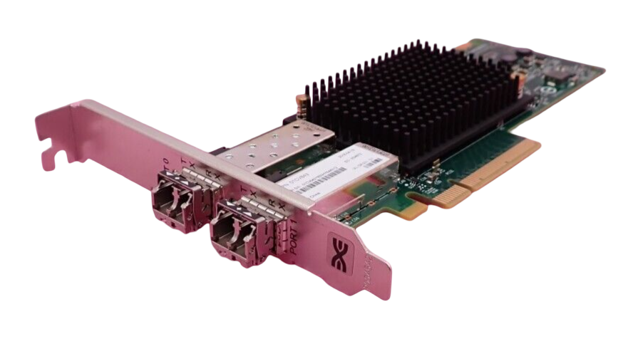 Lenovo Emulex LPe31002 Dual Port 16Gb FC Host Bus Adapter HBA FH +2x SFP 01CV843
