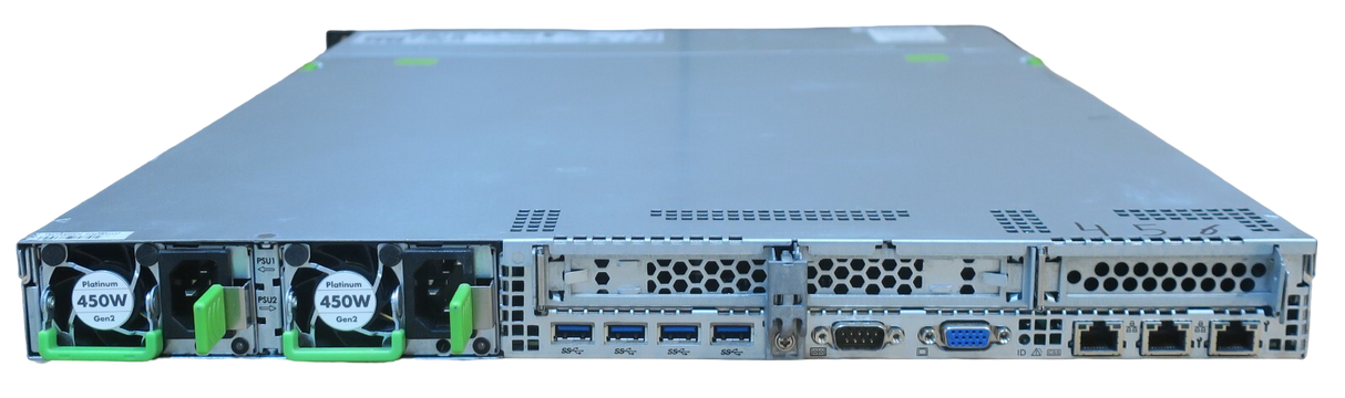 Fujitsu Primergy RX1330 M3 4C E3-1270v6 32GB 1.56TB 1U Rack Short Depth Server