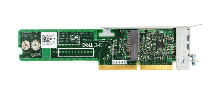 Dell PowerEdge C6525 Sled Node Server Dual SATA M.2 BOSS x16 Riser Adapter 0F9XF
