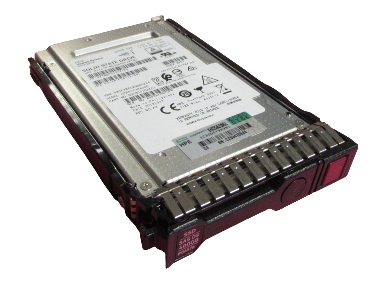HPE 400GB SAS 12G MU 2.5" Hot-Plug Solid State Drive SSD P06576-001 P04525-B21
