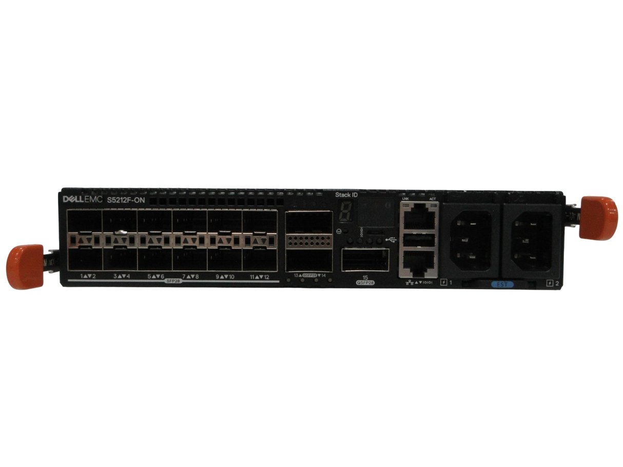 Dell PowerSwitch S5212F-ON 12x 1/10/25GbE SFP28 3x 100Gb QSFP28 L3 Switch OPX