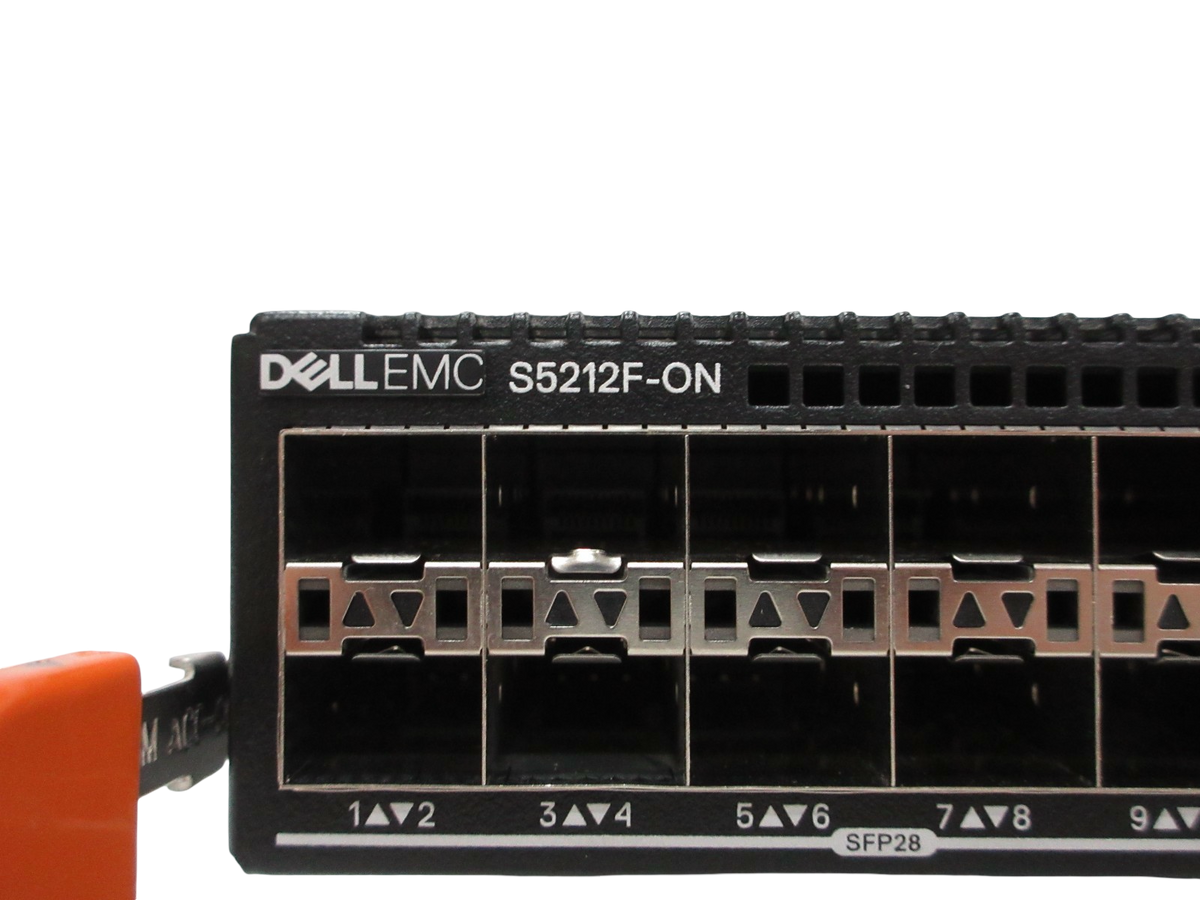 Dell PowerSwitch S5212F-ON 12x 1/10/25GbE SFP28 3x 100Gb QSFP28 L3 Switch OPX