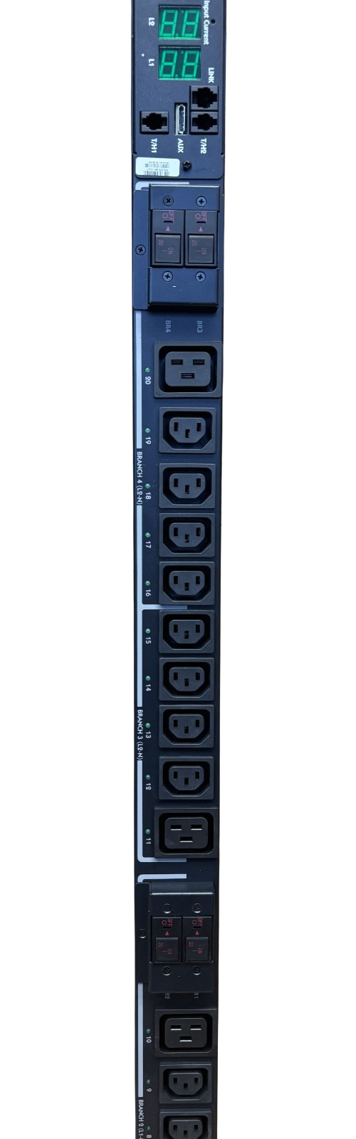 Server Technology PRO2 Switched PDU STV-6503K 24 x C13 6 x C19 32A OU 400V