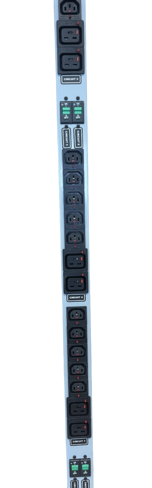 GEIST PDU 32A 400VAC 50/60Hz CB9732 Power Distribution Unit PDU 30X C13 12X C19