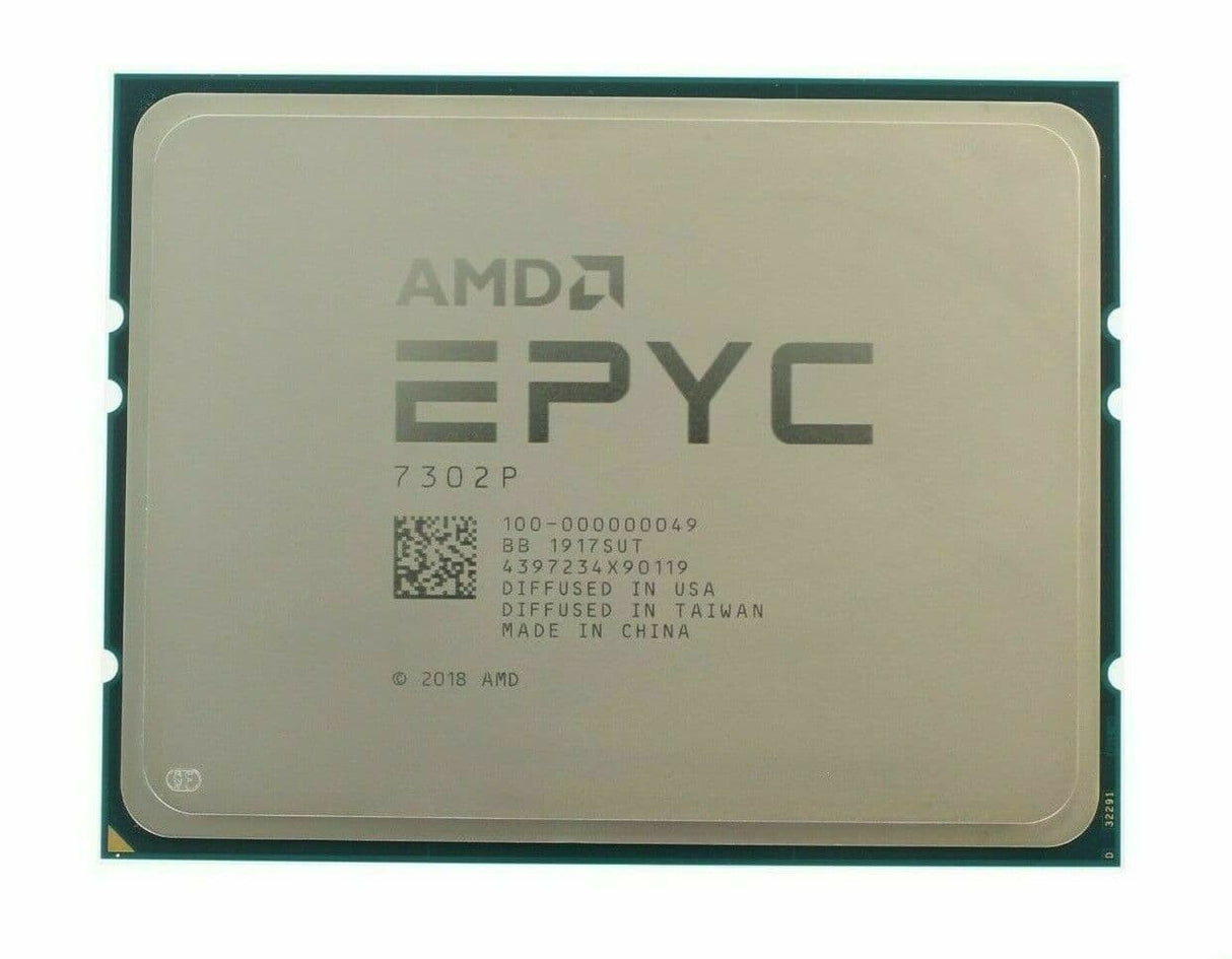 DELL AMD EPYC 7302P 16-Core 3GHz 128MB Cache Server Processor CPU 100-000000049