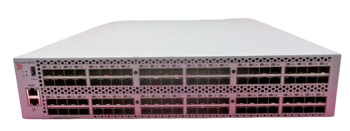 Dell Brocade 6520 96x 16G SFP+ FC SAN Switch (96-Active) X9KG1 DL-6520-48-16G-R