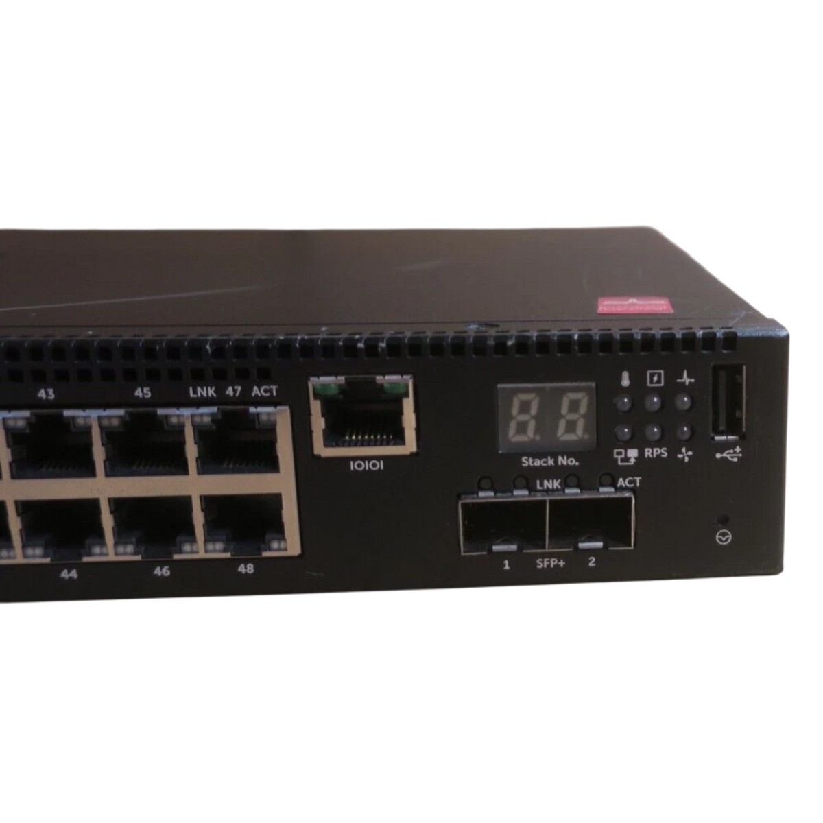 Dell PowerSwitch N2048 48x 1Gb RJ45 +2x 10Gb SFP+ Port L3 Stackable Switch DMD5F