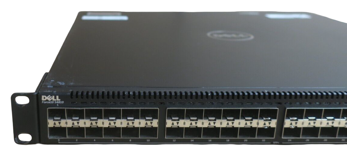 Dell Force10 S4810 S4810-01-64F 48x 1/10GbE SFP+ + 4x 40GbE QSFP+ Switch +1x PSU