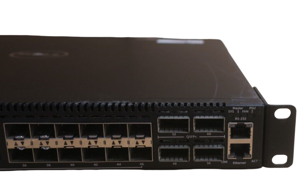 Dell Force10 S4810 S4810-01-64F 48x 1/10GbE SFP+ + 4x 40GbE QSFP+ Switch +1x PSU