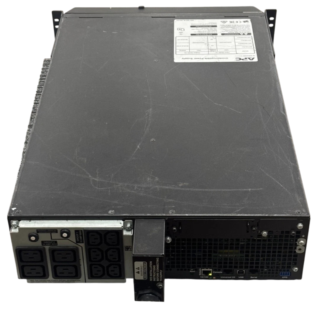 APC Smart-UPS 5000VA 5kVA 4500W SRT5KXLI Rackmount 240V UPS + New Battery Cells