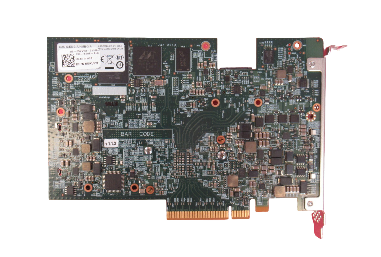 Dell Single-Port PCI-E x8 Cache Accelerator Module Card With 8GB Memory - 5KVY3