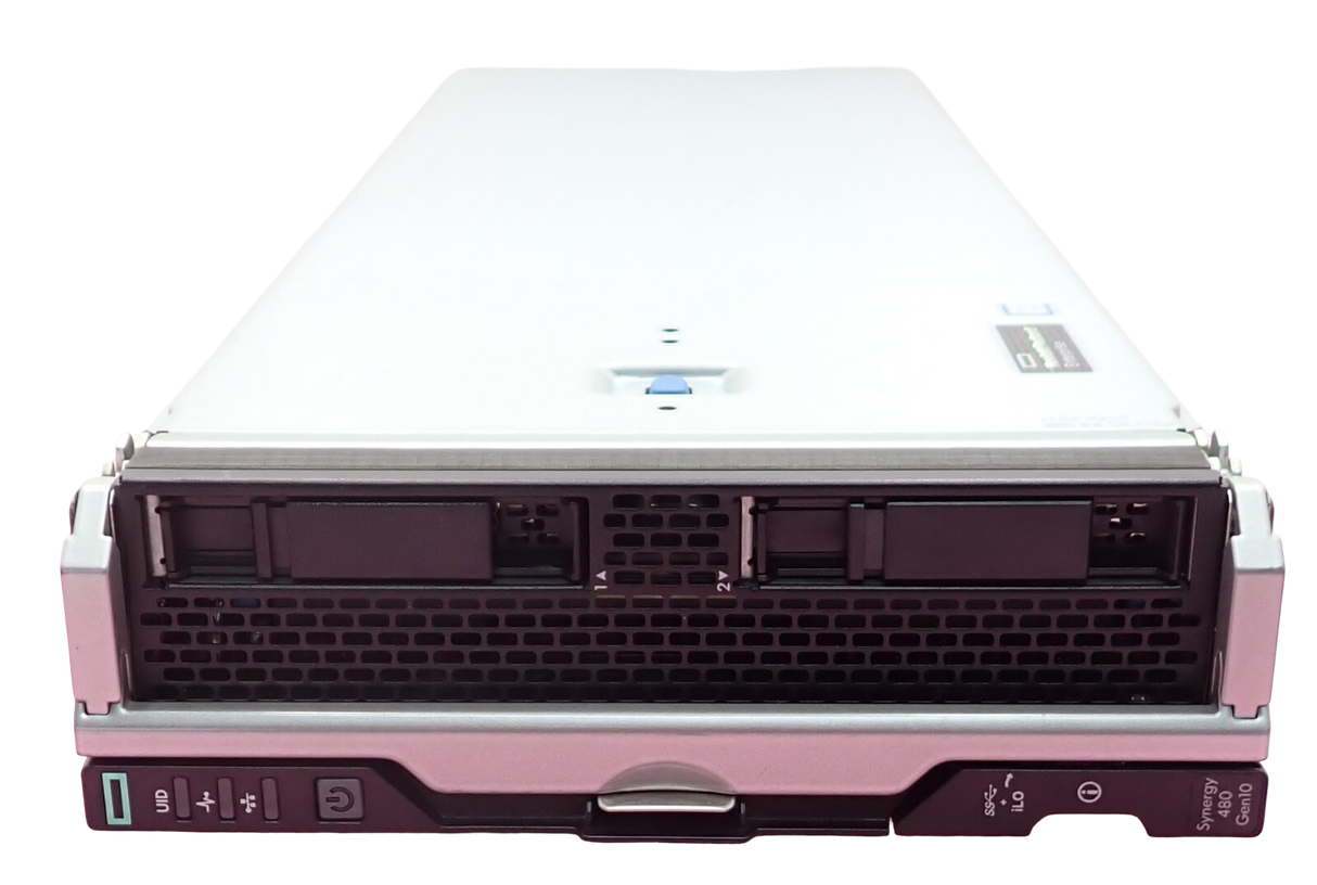 HPE Synergy 480 Gen10 CTO Compute Module 2x Scalable CPU 24-DIMM 2Bay 871941-B21