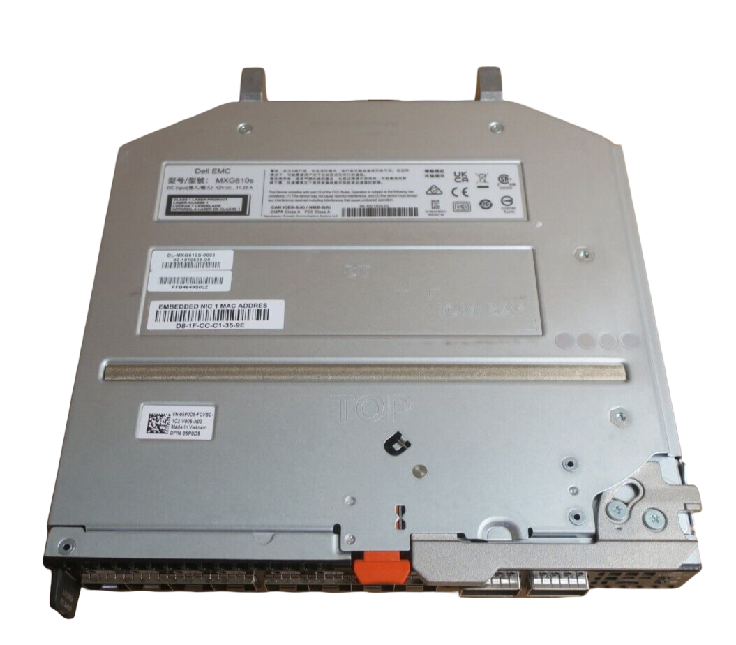 Dell EMC Networking MXG610s 32Gb FC Switch Module Mid-Level 5P0D9 For MX7000