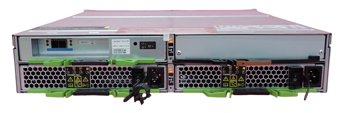 Fujitsu Eternus DX5/600 S3 LFF Expansion Array 1x I/O 12G Controller 2x 800W PSU