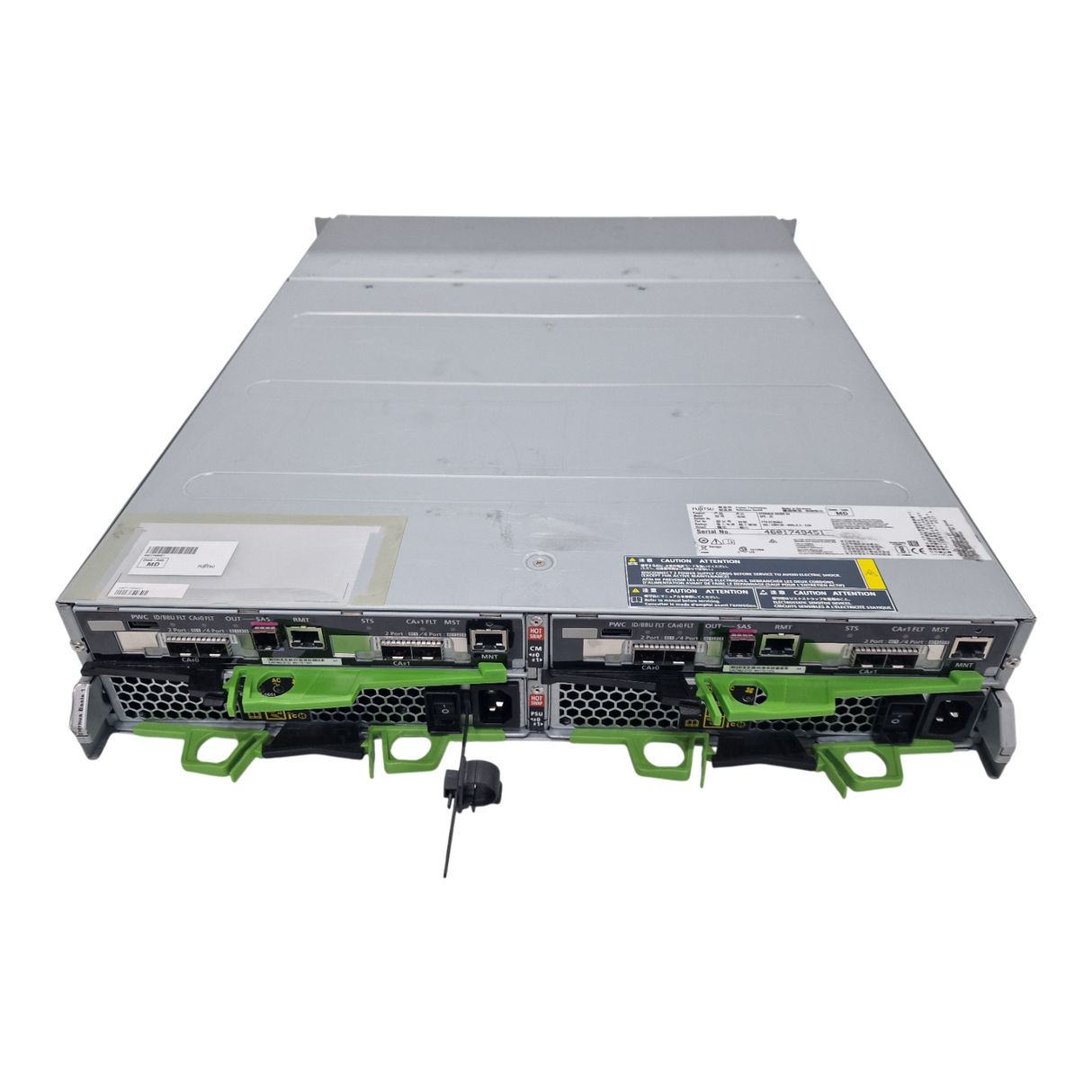 Fujitsu Eternus DX200 S4 24-Bay Disk Storage + 2x CA07662-D122 W/ 4x FC16G 2xPSU