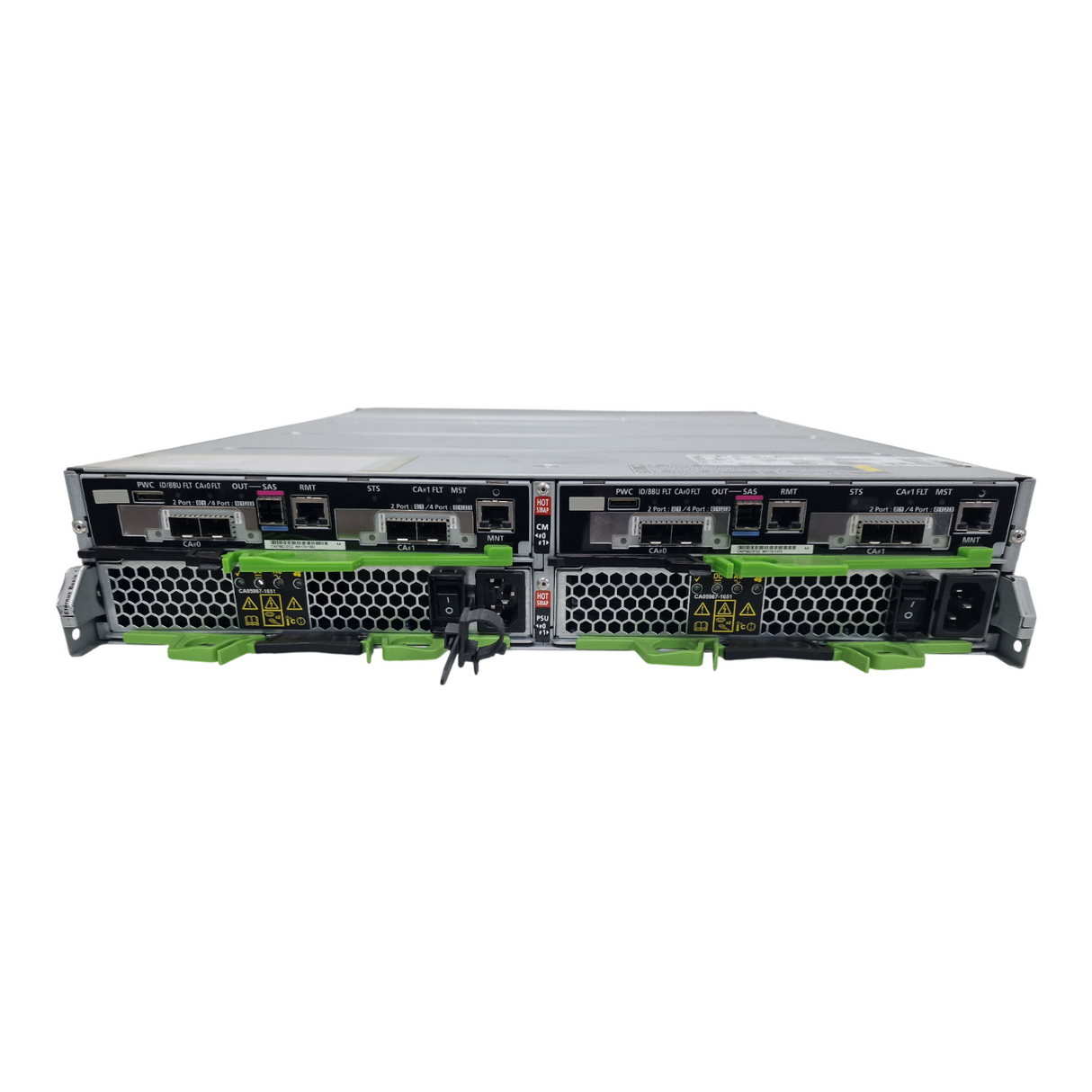 Fujitsu Eternus DX200 S4 24-Bay Disk Storage + 2x CA07662-D122 W/ 4x FC16G 2xPSU