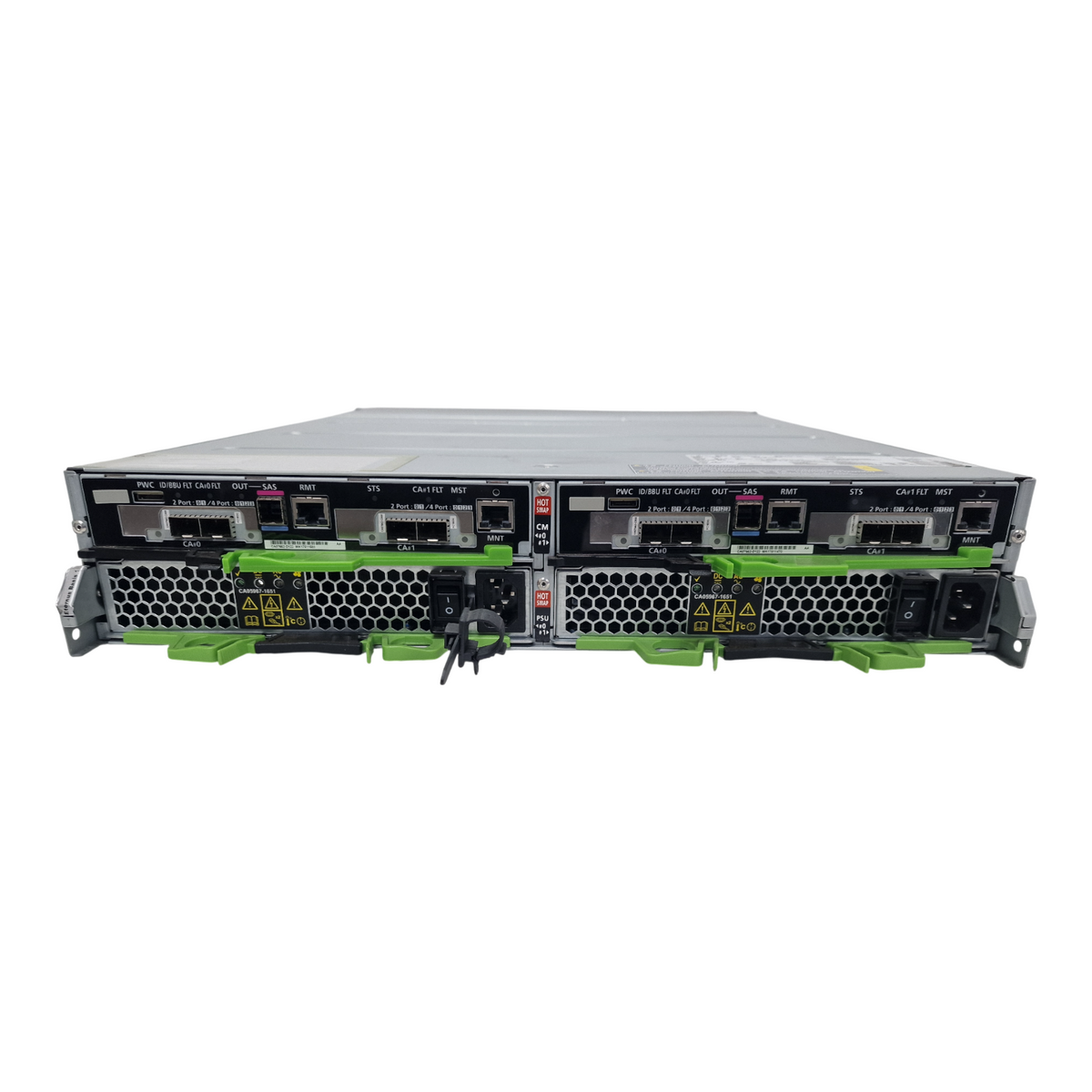 Fujitsu Eternus DX200 S4 24-Bay Disk Storage + 2x CA07662-D122 W/ 4x FC16G 2xPSU