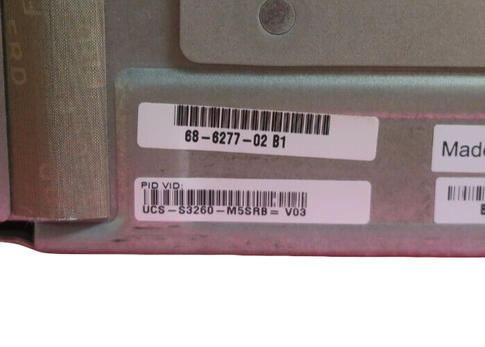 Cisco UCS S3260 M5 Server Node UCS-S3260-M5SRB CTO 2x Scalable CPU 14-DIMM