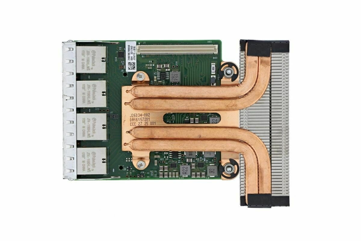 NEW Dell Intel X550-T4 Quad Port 10GbE Server Network Daughter Card NDC- 64PJ8