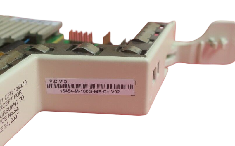 Cisco ONS 15454-100G-ME-C 100Gbps CP-DQPSK Full C-Band Tunable DWDM Trunk Card