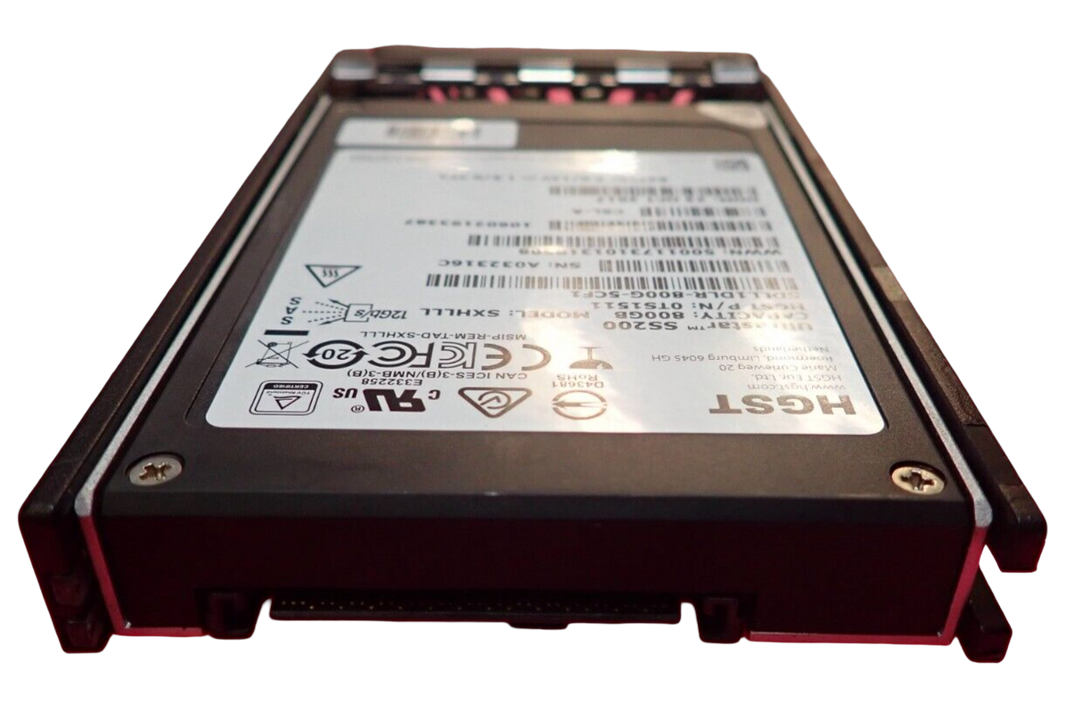 Fujitsu 800GB SAS 12Gb/s MU 2.5" SFF MLC Solid State Drive SSD S26361-F5666-L800