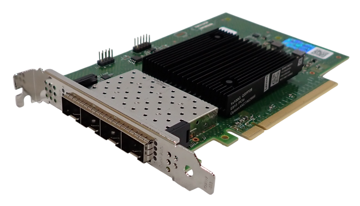 Intel E810-XXVDA4 Quad Port 1/10/25GbE SFP28 Network Adapter E810XXVDA4G2P5