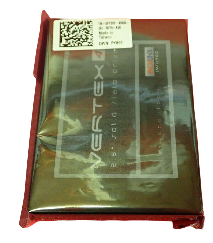 NEW Sealed Dell Vertex 4 512GB SATA 6Gb/s MLC 2.5" SSD - VTX4-25SAT3-512G PY89T