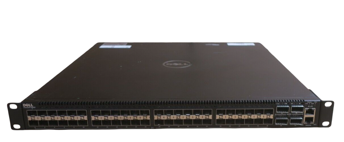 Dell Force10 S4810 S4810-01-64F 48x 1/10GbE SFP+ + 4x 40GbE QSFP+ Switch +2x PSU