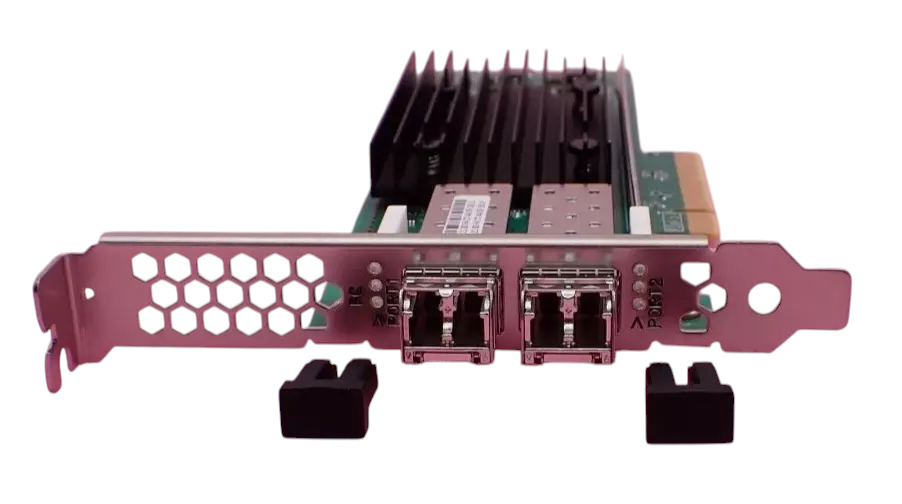 NEW Fujitsu QLogic QLE2772C-SR-F Dual Port 32G FC HBA S26361-F4087-L502 + 2x SFP