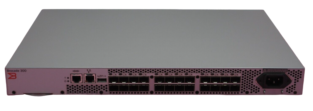 Dell Brocade 300 310 DL-310-0003 310 24-Port 8Gb (24-Active) FC SAN Switch +Lic