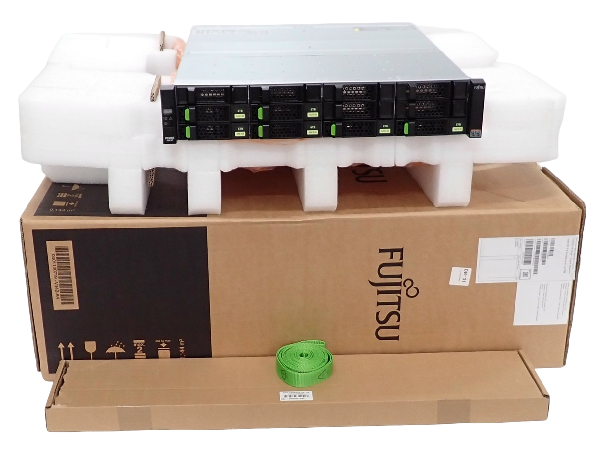 Fujitsu Eternus JX40 S2 12x 3.5" Bay Drive Enclosure ETJEBDUF + 6x 6TB HDD =36TB