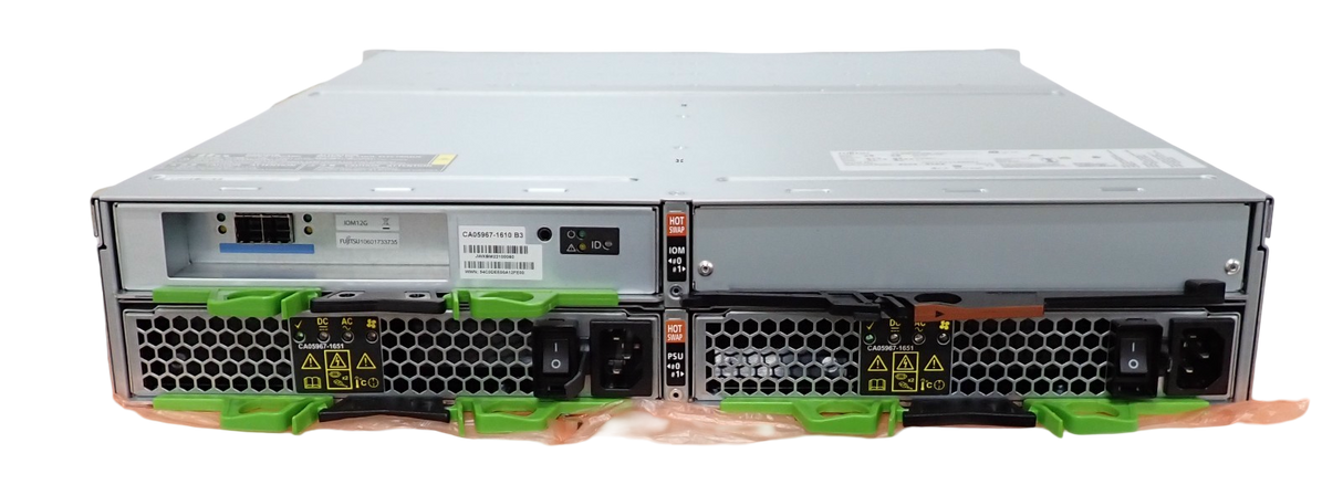 Fujitsu Eternus JX40 S2 12x 3.5" Bay Drive Enclosure ETJEBDUF + 6x 6TB HDD =36TB