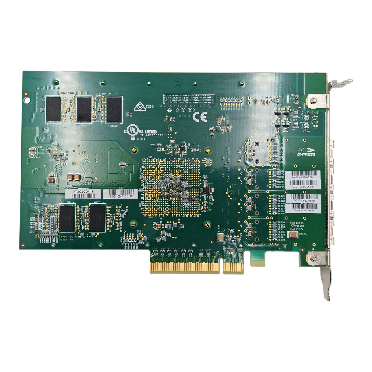 Dell Chelsio T540-CR Quad Port 10Gb SFP+ Full Height Network Adapter G9WD1