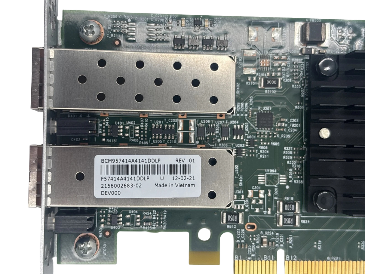 Dell Broadcom 57414 Dual Port 25GbE SFP28 Network Adapter FH W79Y8