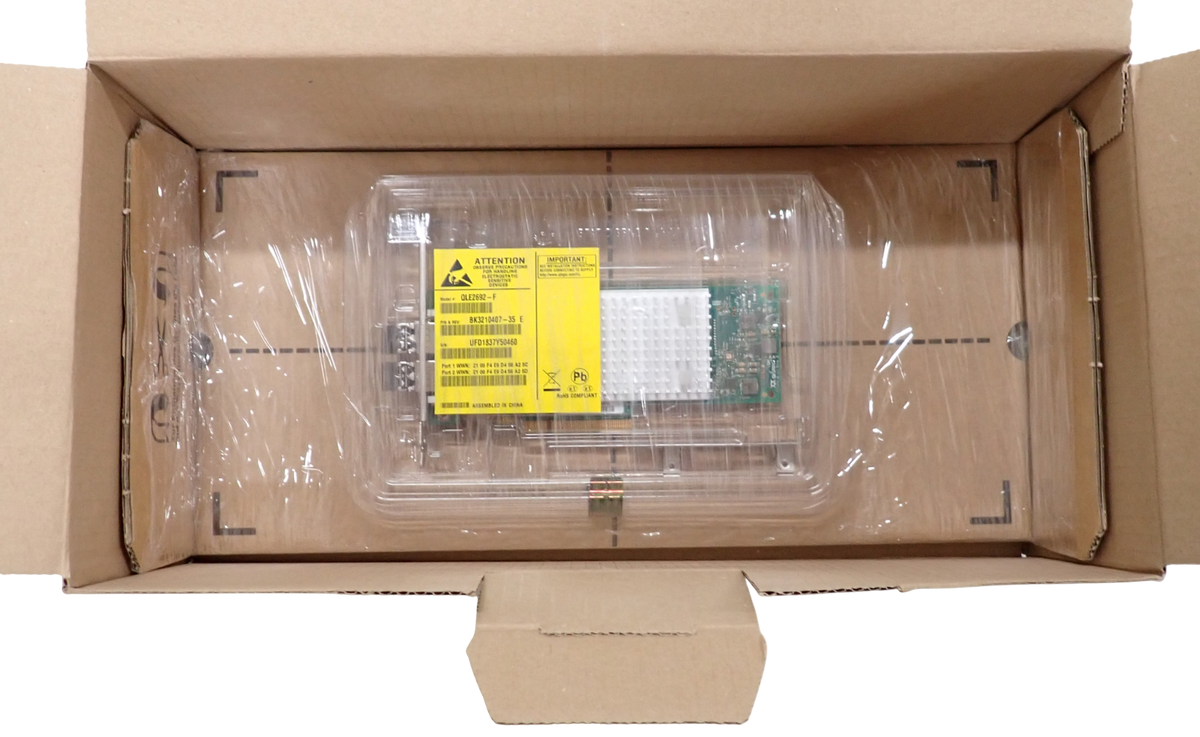 NEW Fujitsu Dual Port 16Gb QLE2692-F Host Bus Adapter HBA S26361-F5580-L502
