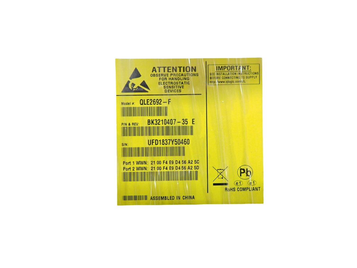 NEW Fujitsu Dual Port 16Gb QLE2692-F Host Bus Adapter HBA S26361-F5580-L502